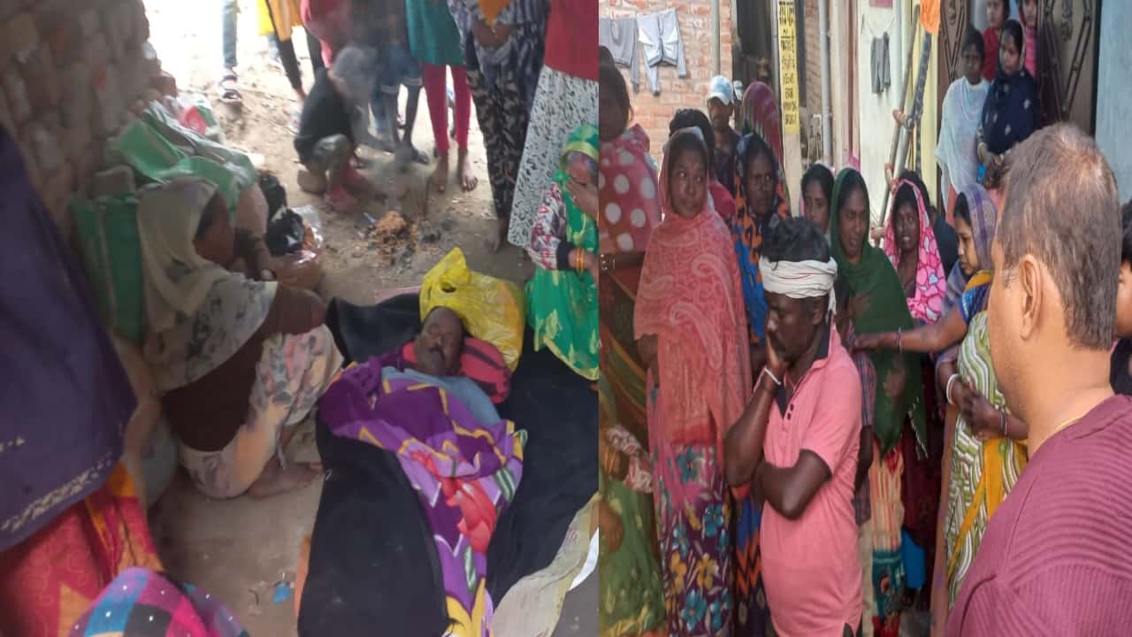 Chairman consoles the bereaved family on the sudden demise of Swachhamitra of Mokama Municipal Council